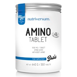 Аминокислоты в таблетках и капсулах PurePRO (Nutriversum) Amino Tablet  (350 таб)