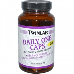 Спортивные витамины Twinlab Daily One Caps without IRON  (90 капс)