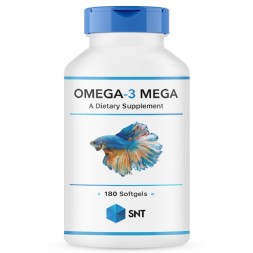 Жирные кислоты (Омега жиры) SNT Omega-3 Mega  (180 softgels)