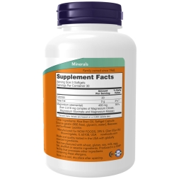 Магний NOW Magnesium Citrate 134 mg  (90 softgels)