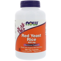  NOW Red Yeast Rice 600 mg  (240 vcaps)